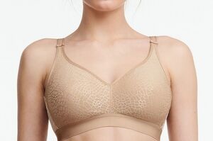Chantelle C Magnifique Full Bust Wirefree Bra - Nude Sand Size 40DD